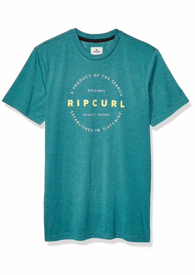 Rip Curl Mens Foundation Vapor Cool Tee Shirt 