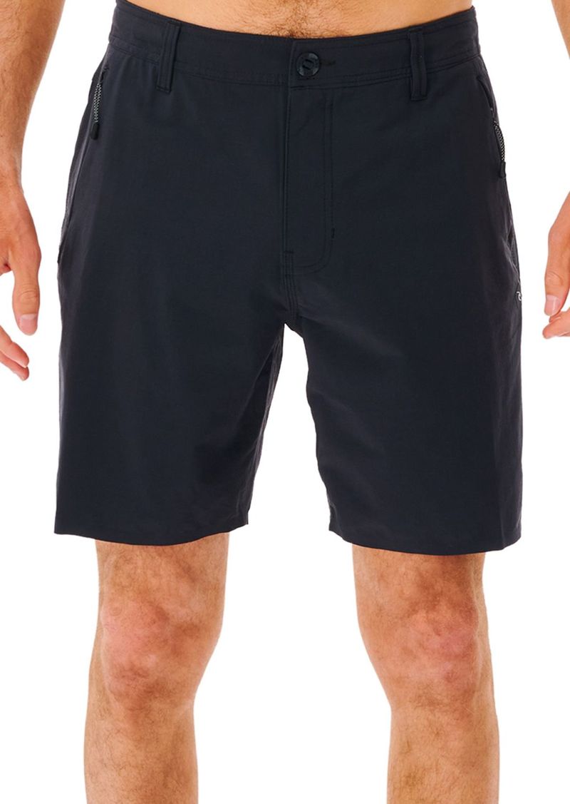 Rip Curl Men's Global Entry 18” Boardwalk Shorts, Size 32, Black | Father's Day Gift Idea