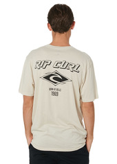 Rip Curl Icons Tee Logo Graphic Cotton Jersey T-Shirt for Men