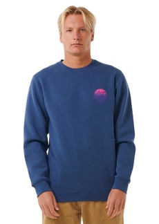 Rip Curl Men's Wettie Icon Long Sleeve Crew Sweatshirt