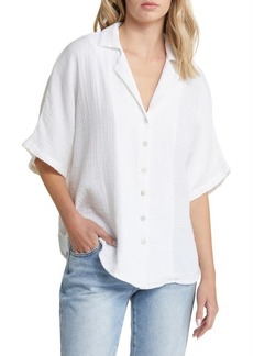 Rip Curl Premium Surf Cotton Gauze Button-Up Shirt
