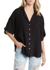 Rip Curl Premium Surf Cotton Gauze Button-Up Shirt