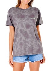 Rip Curl Rather Be Surfing Cotton Graphic Tee in Washed Black at Nordstrom