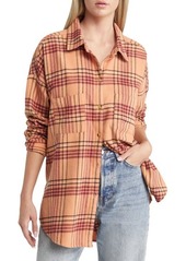 Rip Curl Seeker Flannel Shirt in Clay at Nordstrom