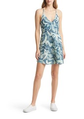 Rip Curl Sun Rays Cover-Up Dress in Dark Teal at Nordstrom