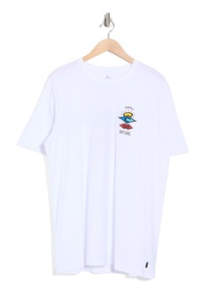 Rip Curl The Search Graphic Tee in White at Nordstrom Rack