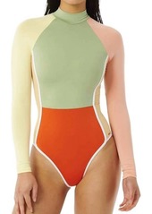 Rip Curl Trippin Ls Surf Suit In Multico