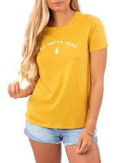 Women's Rip Curl I'M Outta Here Graphic Tee