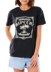 Women's Rip Curl Panoma Oversize Roll Cuff Graphic Tee