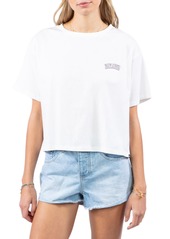 Rip Curl Trippy Crop Graphic Tee in Bone at Nordstrom