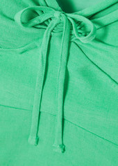 RIXO - Cecile ruffled woven midi dress - Green - UK 6