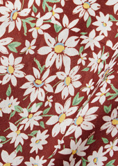 RIXO - Sabrina floral-print cotton and linen-blend halterneck midi dress - Brown - UK 14