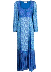 RIXO Virginia floral-print maxi dress