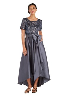 R&M Richards Women's High-Low Party Dress