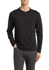 Robert Barakett Emerson Ribbed Long Sleeve Henley