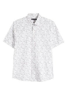 Robert Barakett Segno Short Sleeve Button-Up Shirt