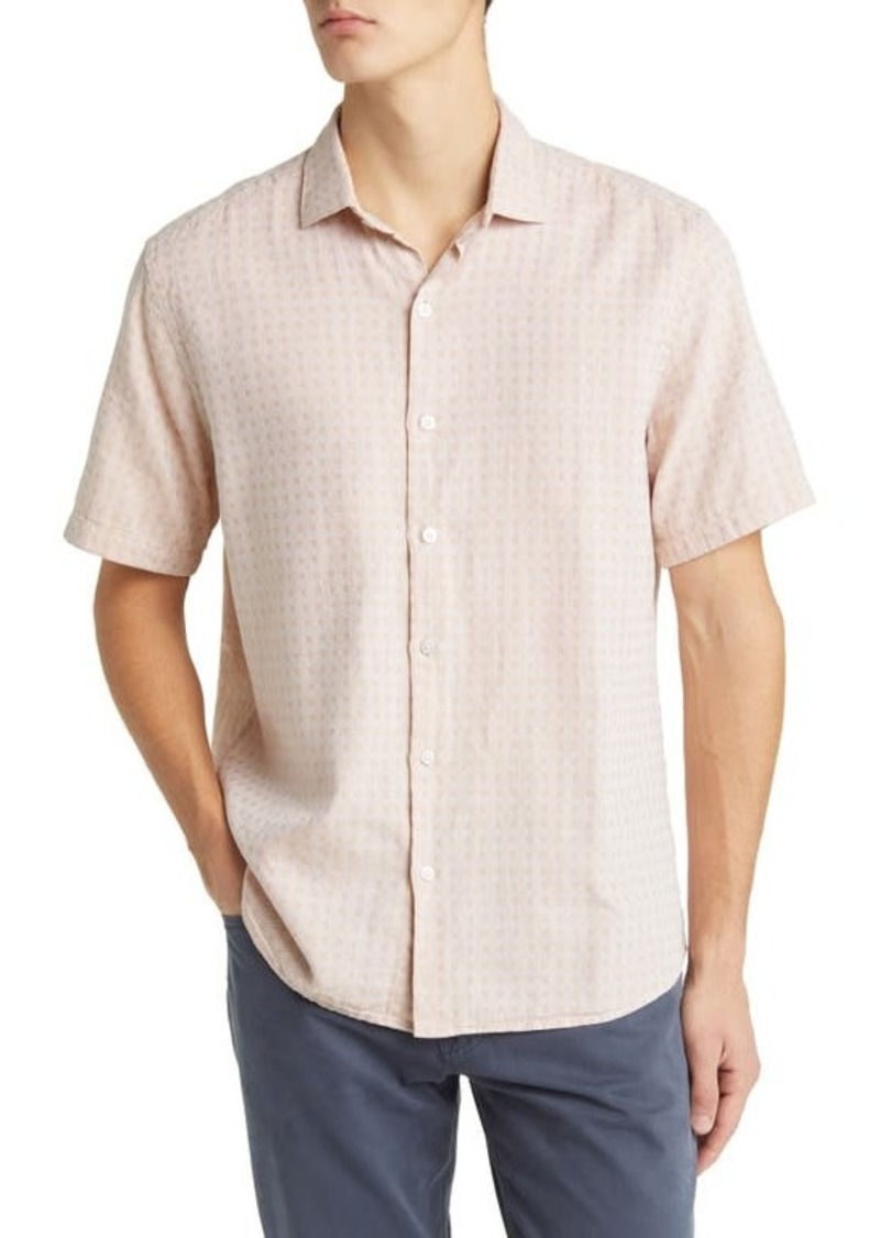 Robert Barakett Toston Short Sleeve Button-Up Shirt