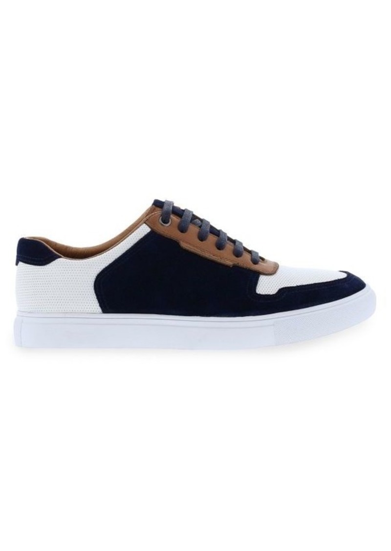 Robert Graham Ainsworth Colorblock Leather & Suede Sneakers