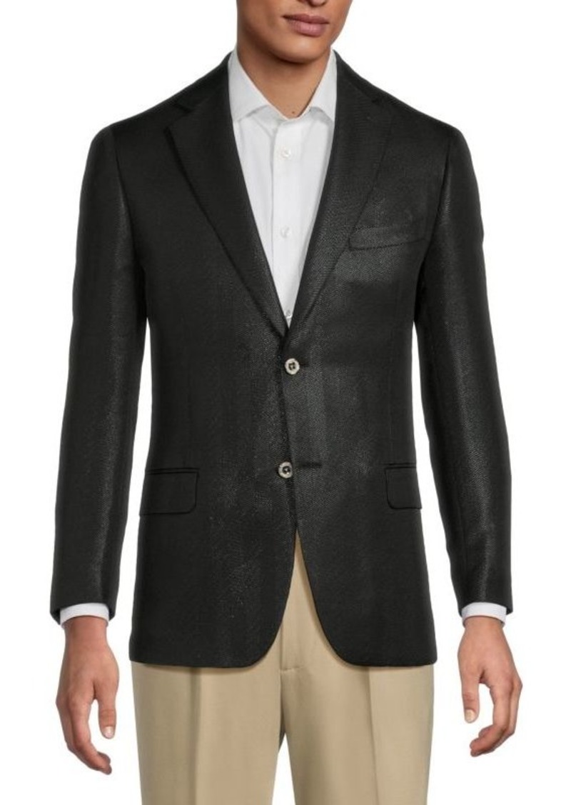 Robert Graham Araiza Herringbone Sheen Blazer