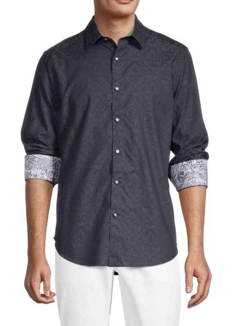 Robert Graham Bayview Paisley Jacquard Shirt