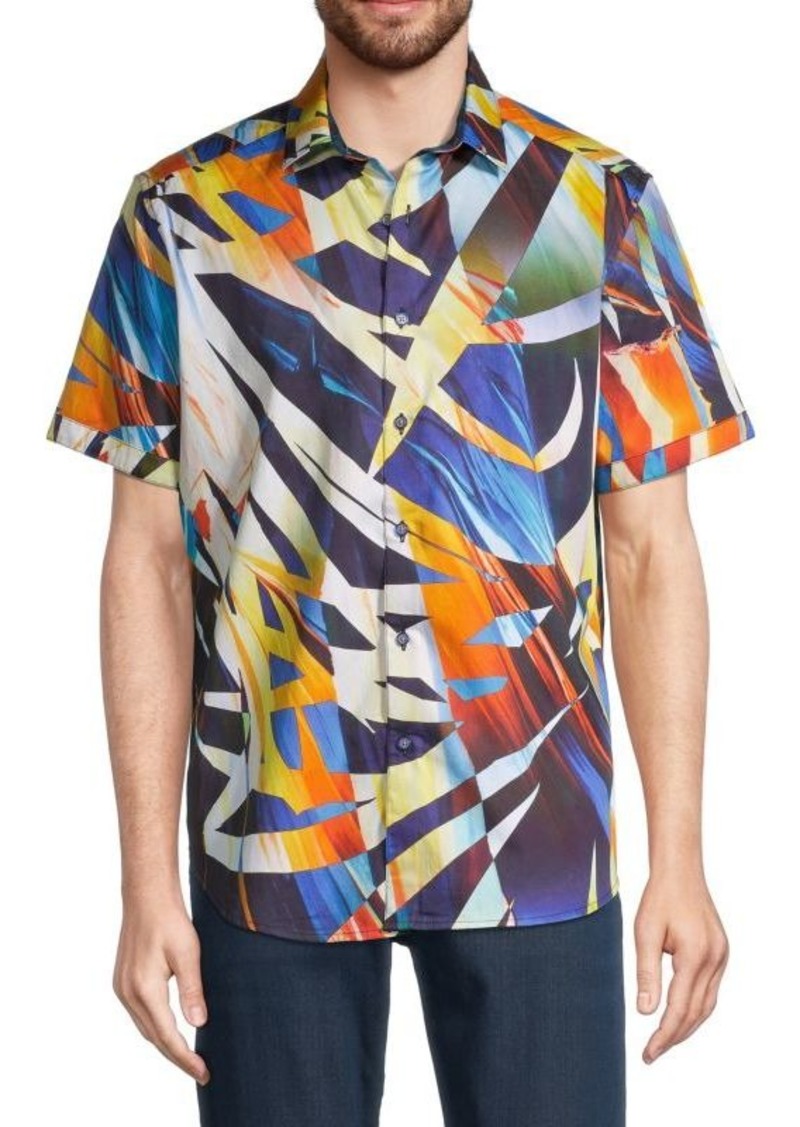 Robert Graham ​Bellville Classic-Fit Abstract Shirt