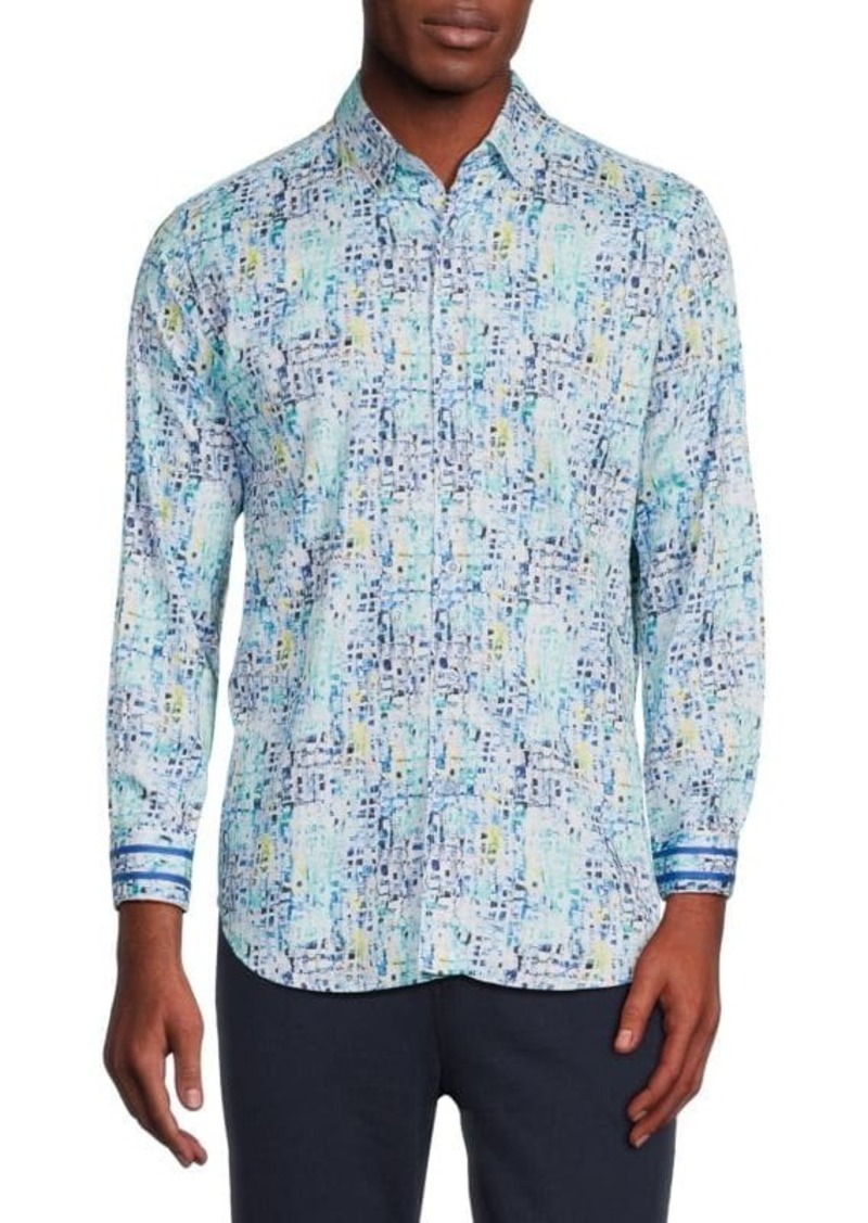 Robert Graham Belmont Tailored Fit Sport Shirt