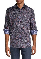 Robert Graham Brampton Classic-Fit Floral-Print Shirt