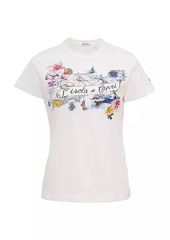 Robert Graham Capri Island Cotton T-Shirt