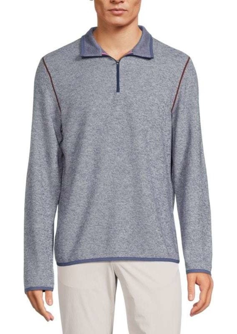 Robert Graham Cariso Knit Half Zip Pullover