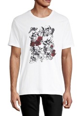 Robert Graham Coosada Skull & Roses Graphic T-Shirt