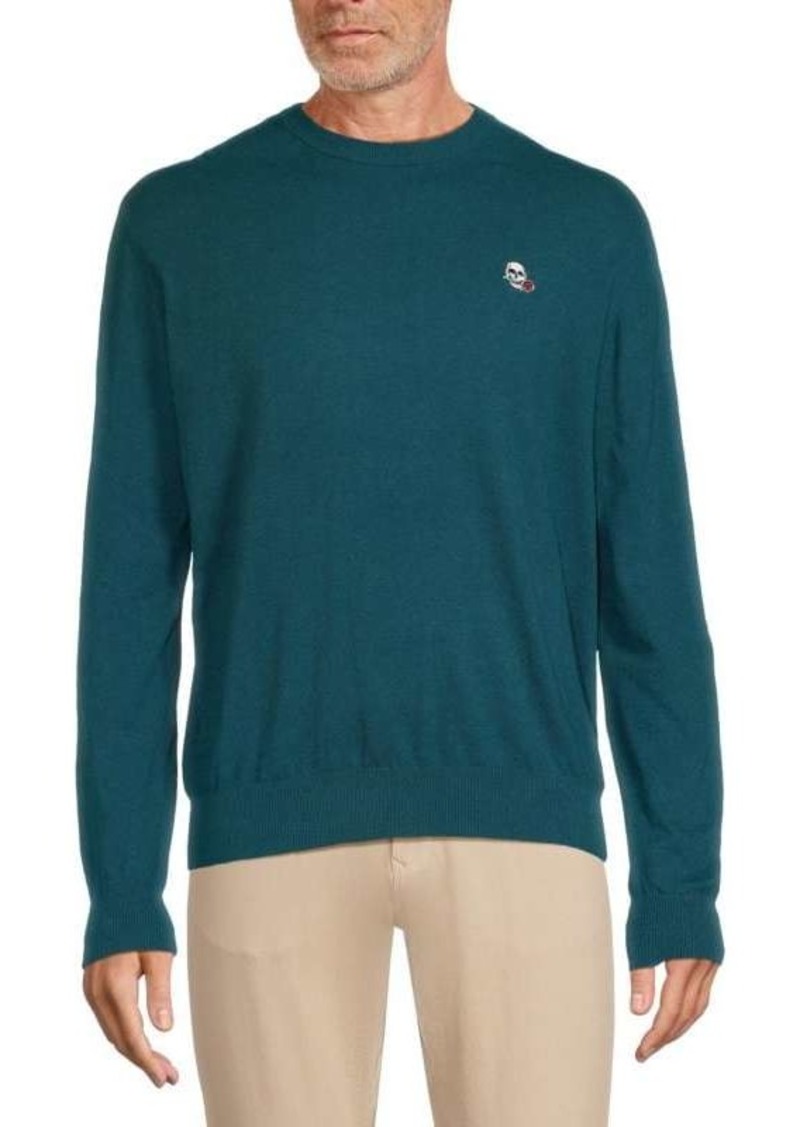Robert Graham Drifters Classic Fit Linen Blend Sweater
