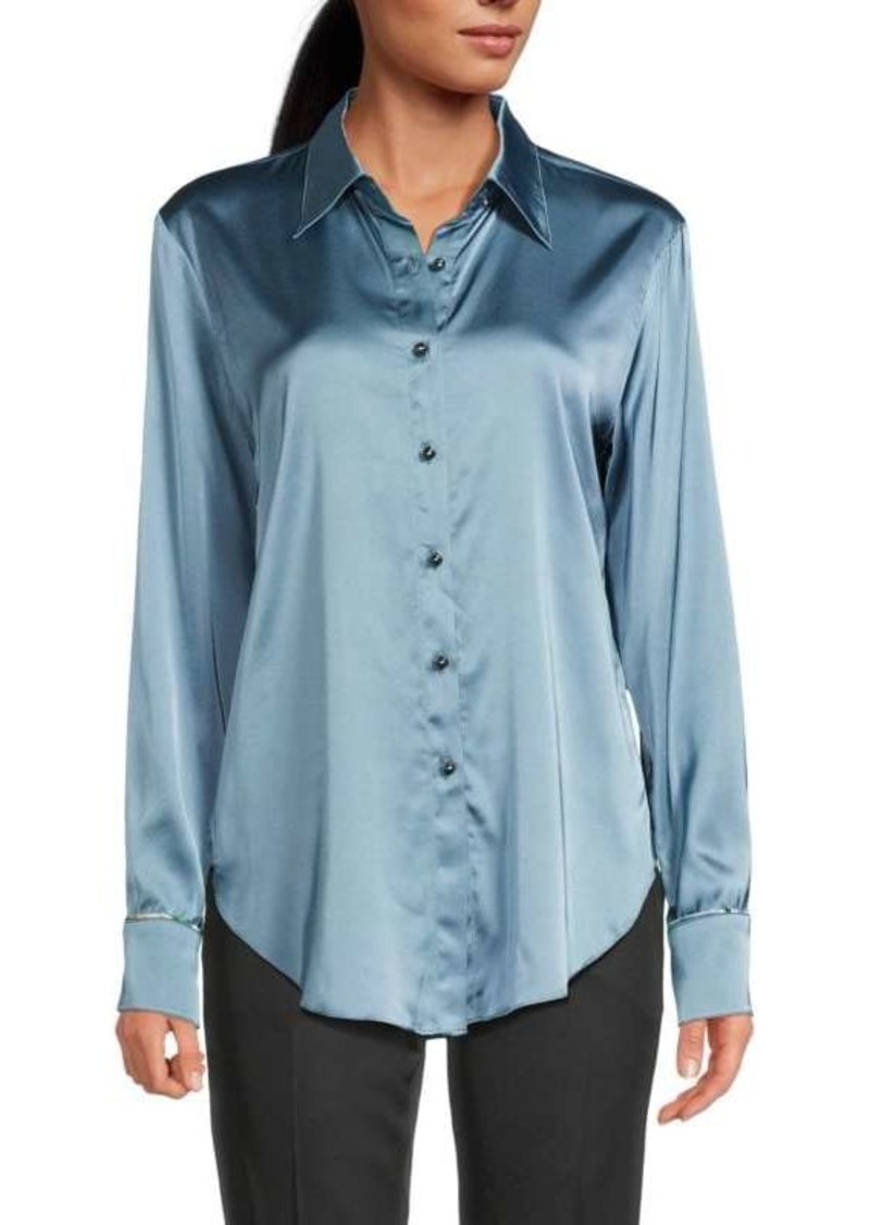 Robert Graham Gabriela Silk Blend Blouse