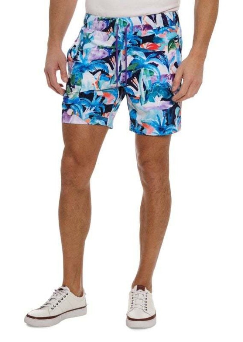 Robert Graham Haukland Abstract Drawstring Swim Shorts