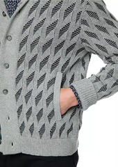 Robert Graham Ivan Cotton-Blend Cardigan