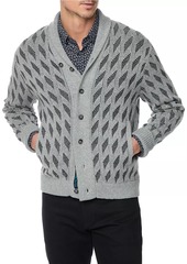 Robert Graham Ivan Cotton-Blend Cardigan