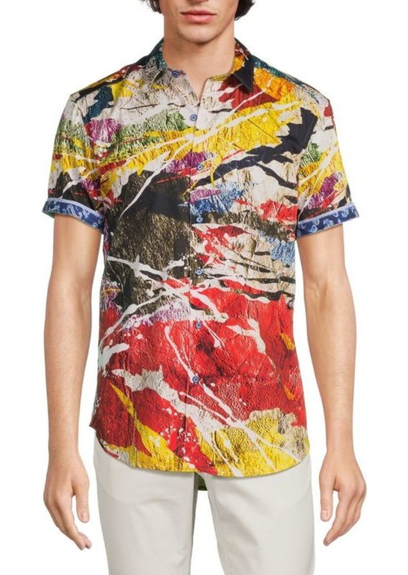 Robert Graham Laredo Abstract Short Sleeve Shirt