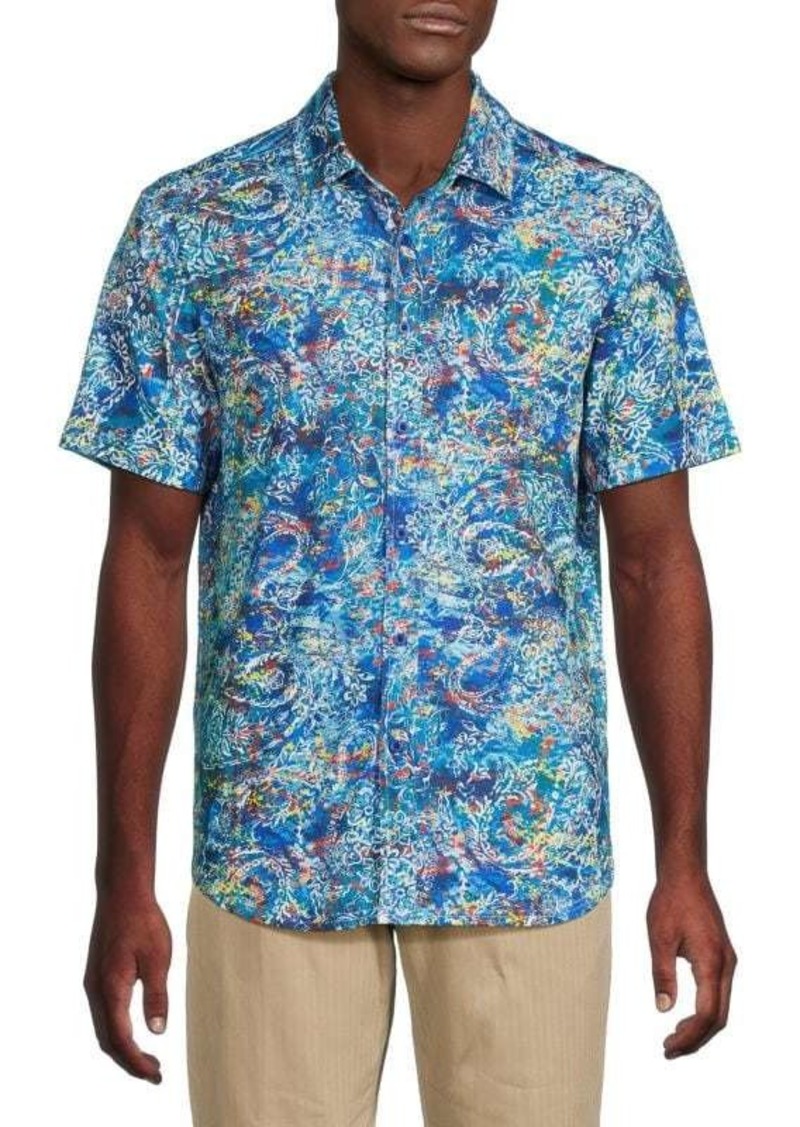 Robert Graham Mattera Classic Fit Print Shirt