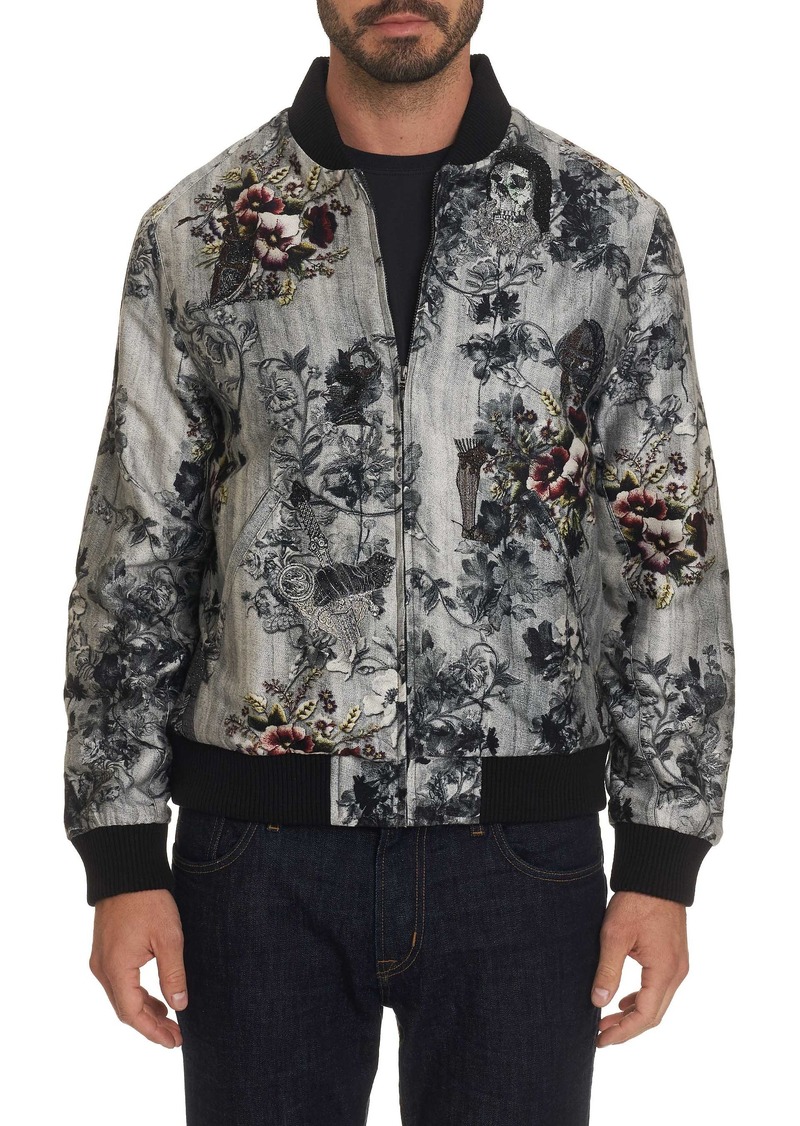 Robert Graham Men's Limited Edition Reisch Bomber Jacket Size: XL by ...