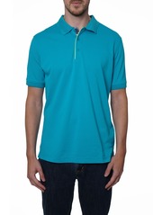Robert Graham Champion Polo in Turquoise at Nordstrom
