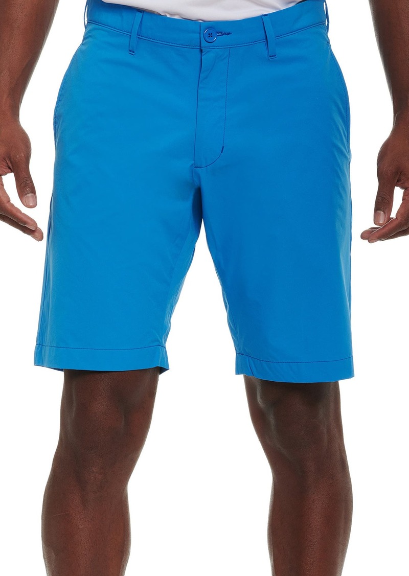 Robert Graham Deacon Performance Chino Shorts in Blue at Nordstrom