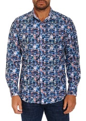 Robert Graham Pismo Stretch Button-Up Shirt in Multi at Nordstrom