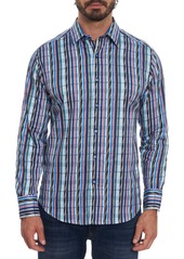 Robert Graham Spectrum Classic Fit Stretch Button-Up Shirt in Multi at Nordstrom