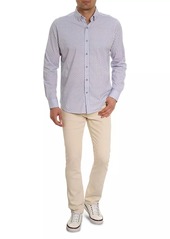 Robert Graham Motion Balix Striped Cotton-Blend Shirt