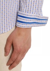 Robert Graham Motion Balix Striped Cotton-Blend Shirt
