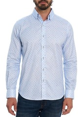 Robert Graham Mydland Tailored-Fit Polka Dots Shirt