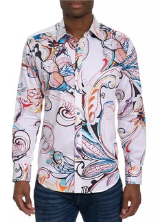 Robert Graham Mylin Floral Button-Front Shirt