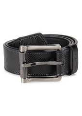 Robert Graham Perforated Strand Leather Belt