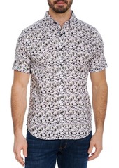 Robert Graham Atami Short Sleeve Cotton Button-Up Shirt in Multi at Nordstrom