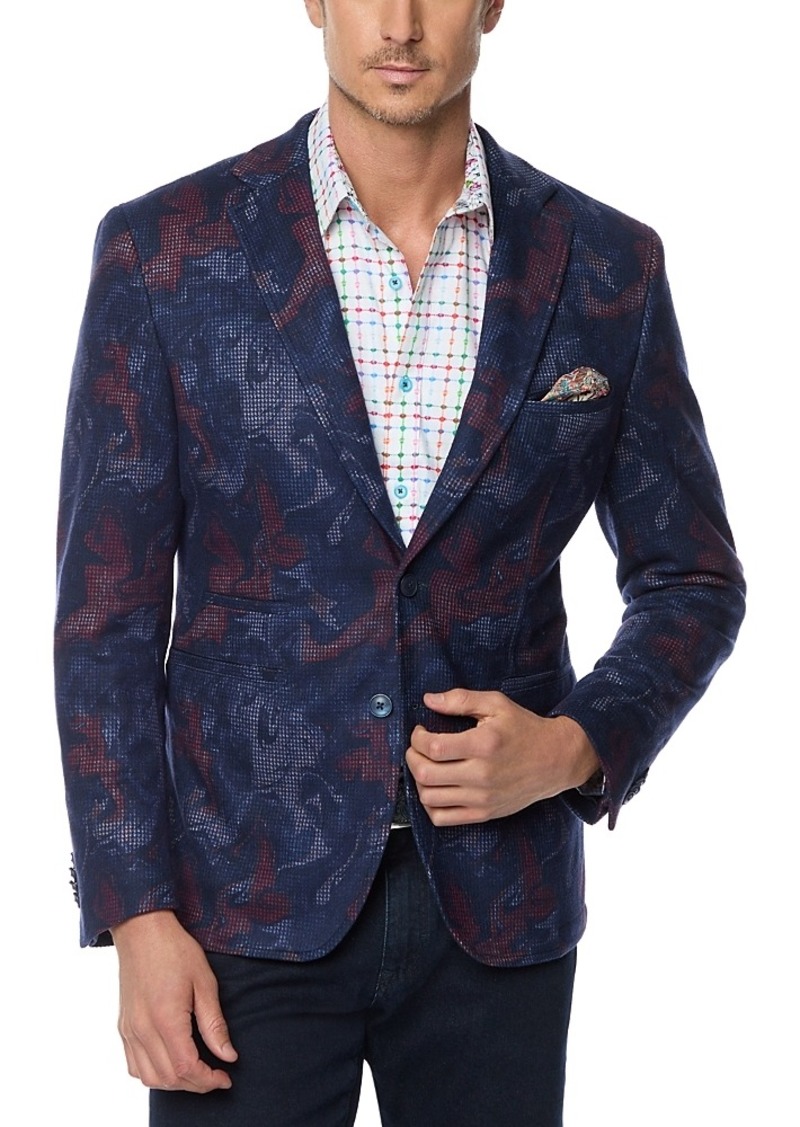 Robert Graham Beckford Classic Fit Molten Camo Blazer