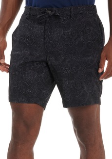 Robert Graham Boathouse Beach to Bar Shorts in Black at Nordstrom